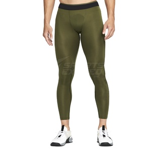 Leggings Personalizados para Hombre, Spandex y Poliéster, Cintura Elástica Ajustable, Largo Completo, Alta Calidad - Product Image 1