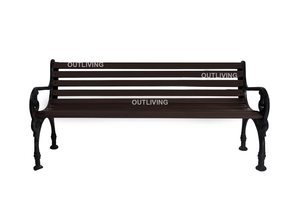 Cast Iron Dark Black Modern Garden <b>Bench</b> for Home Hotel Garden Outside Park Seating Patio <b>Bench</b> Outdoor and <b>Indoor</b> Furniture - Product Image 4