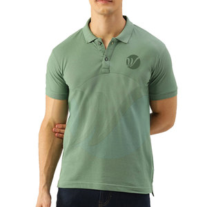 Nouveauté polos pour hommes Tissu tricoté respirant Vêtements de rue décontractés Fabriqué au Pakistan - Product Image 1