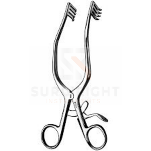 Weitlaner เครื่องดึงรั้งรั้งรั้งรั้งรั้งแบบทื่อสำหรับผ่าตัดทำจากสเตนเลสสตีลจากเยอรมันโดยอุปกรณ์ผ่าตัด - Product Image 5