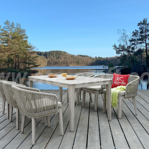 เก้าอี้สวนหวายพร้อมกรอบอลูมิเนียมสำหรับใช้ในสวนและโรงแรมชุดรับประทานอาหารกลางแจ้ง RADS-129ทันสมัย - Product Image 1