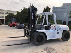 good condition used cheap for sale 10ton tcm forklift fd100z8 originally made in japan in shanghai - Product Image 2