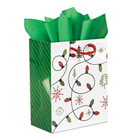 Wholesale Eco-Friendly Custom Printed Colorful Cardboard Paperboard Gift Bags Cotton Rope Handles Glossy Lamination for Holiday