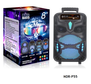 ลำโพงคาราโอเกะไร้สาย NDR-P66 ขนาด 8 นิ้ว รุ่น <span class=keywords><strong>Partybox</strong></span> <span class=keywords><strong>300</strong></span> สำหรับดีเจ พร้อมระบบคาราโอเกะในบ้าน ลำโพงพกพาแบบพกพา เชื่อมต่อผ่านบลูทูธ พร้อมเอฟเฟกต์แสงสีไดนามิก - Product Image 4