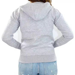 Sudaderas con capucha para hombre personalizadas de la mejor calidad con cremallera Color liso teñido Ropa informal transpirable para invierno Servicios OEM disponibles - Product Image 3