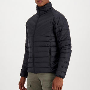 Chaqueta acolchada de alta calidad para hombre, abrigos de invierno, cuello de burbuja grueso, diseño personalizado, chaquetas transpirables para exteriores para Unisex - Product Image 1