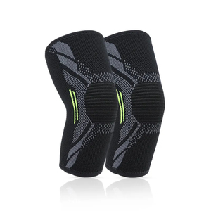 Coudières et genouillères de compression réglables en néoprène et polyester Manchons de bras respirants pour les sports de printemps pour hommes - Product Image 1