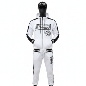 Chándal Deportivo Unisex Profesional de Color Sólido, Transpirable, 100% Algodón, Color Personalizable - Product Image 1