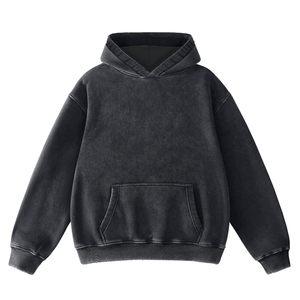 2025 diseños personalizados en blanco liso Boxy Streetwear gimnasio Fitness pulóver sudaderas con capucha hombres de alta calidad personalizado de gran tamaño sudaderas con capucha para hombres - Product Image 1