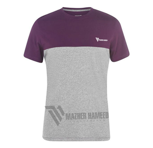 เสื้อยืดผู้ชายแขนสั้นผ้าฝ้ายเสื้อยืดผ้าคุณภาพสูงเสื้อผ้าระบายอากาศได้ดีออกแบบได้ตามต้องการ - Product Image 1