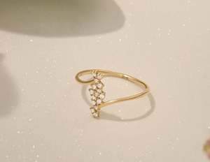 แหวนโมอิสซาไนต์ชุบทองคุณภาพสูงสั่งทำพิเศษสำหรับงานแต่งงาน งานครบรอบ หรืองานเลี้ยง  ผู้ส่งออกโดยตรงจากอินเดีย - Product Image 4