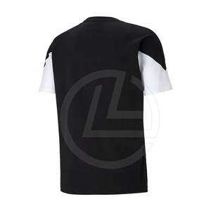 Camiseta informal de gran tamaño para hombre con lavado vintage y corte ancho Camiseta de algodón de gran tamaño para hombre - Product Image 4