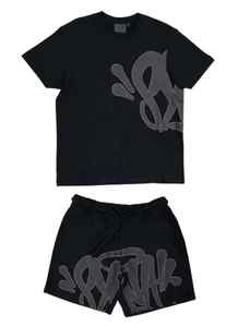 Venta caliente de encargo de la sublimación impresa de secado rápido Running Casual hombres pantalones cortos conjuntos de ropa de verano transpirable hombres pantalones cortos conjuntos - Product Image 5