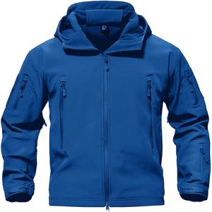 Chaqueta de concha suave para hombre, abrigo con logotipo personalizado, a prueba de viento, senderismo, con capucha, exterior, impermeable, Polar, Softshell, invierno, hinchada, 2026 - Product Image 2