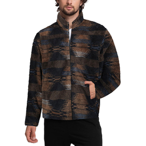 Chaqueta Polar con Capucha y Cuello Alto para Hombre, Transpirable, de Secado Rápido, con Cierre, Personalizada por el Fabricante OEM - Product Image 1