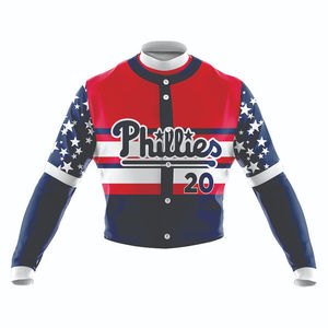 Uniformes de baseball personnalisés 100% polyester Vêtements de sport respirants Nouveau prix raisonnable - Product Image 5