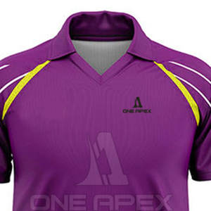2025 profesional personalizado de alta calidad peso ligero ropa deportiva medias mangas Material de poliéster uniforme de Cricket - Product Image 4