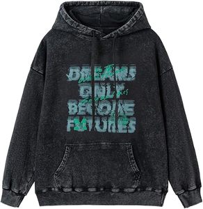 Sweat à capuche graphique surdimensionné Acid Wash Hoodies unisexe Vintage pull sweat lourd automne Streetwear hommes femmes - Product Image 1