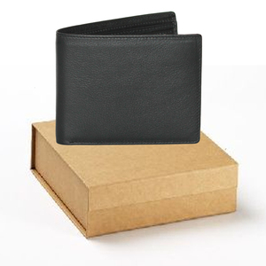 กระเป๋าสตางค์หนังแท้ดีไซน์ใหม่กันน้ำสำหรับผู้ชาย พร้อมช่องใส่บัตร บุด้วยผ้าฝ้าย จากรัฐเบงกอลตะวันตก - Product Image 3