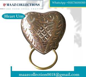 Mini urna de cremación de estilo americano, hermoso recuerdo de Metal pequeño para adultos, suministros funerarios - Product Image 3