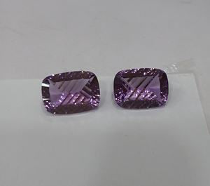 Quartz citron doré naturel de qualité supérieure, nouvelle arrivée, forme coussin 13x18mm, coupe longue concave en escalier, pierre précieuse en vrac de 12,50 carats - Product Image 6