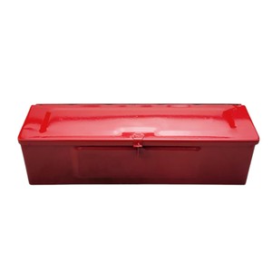 1662749M91 Tractor Metal Tool <b>Box</b> <b>Red</b> Small Type Compatible With Massey Fergusonn - Product Image 1