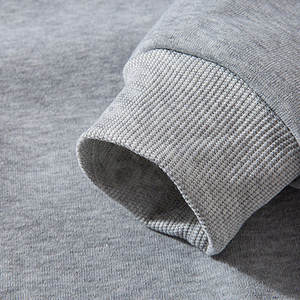 Sweat-shirts pour hommes à manches longues, col montant uni, automne, respirants, coton et polyester, personnalisables, coupe régulière - Product Image 4