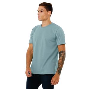 Camiseta de manga corta de algodón orgánico para hombre, camiseta informal de verano, tela de punto para uso diario - Product Image 5