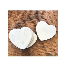 Posavasos de mármol natural, posavasos decorativos de mármol con forma hexagonal de nuevo diseño para bebidas con posavasos de soporte - Product Image 5