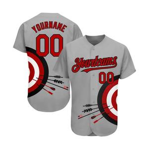 Gran oferta de ropa deportiva, camiseta de béisbol para hombre con logotipo personalizado de alta calidad, camiseta de béisbol de talla grande de secado rápido al mejor precio al por mayor - Product Image 1