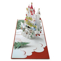Carte 3D Pop-up Modèle Joyeux Noël avec Design Personnalisé Fournisseur OEM/ODM de HMG Vietnam