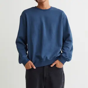 도매 대량 간단한 디자인 남성 멀티 컬러 운동복 회색 땀 셔츠 사용자 정의 로고