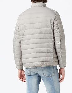 Venta al por mayor de chaqueta acolchada de moda para hombre 2025 logotipo personalizado ligero impermeable aislado invierno prendas de vestir exteriores OEM proveedor - Product Image 4