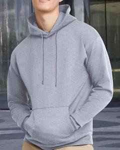 Sudadera Unisex de Corte Regular, Hombros Caídos, Estilo Urbano, 100% Algodón Canvas, Casual, Sólida, Transpirable, Diseño Ecológico para Hombre - Product Image 1