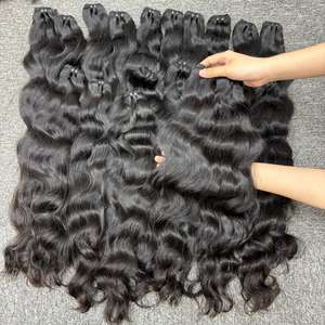 Extensiones de Cabello Humano Virgen Vietnamita Natural Liso de Alta Calidad, Doble Trama, Súper Doble Extracción, Todo Tipo - Product Image 3