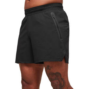 Short d'entraînement haute performance pour hommes avec ceinture élastique short de sport élégant avec coupe moderne tout logo/étiquette personnalisé disponible - Product Image 3