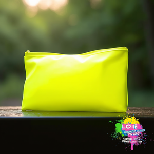 Borsa Clutch in PVC Fluorescente Personalizzata Lillngen, Gadget Promozionale in Plastica - Product Image 3