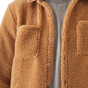 Chaqueta Polar Personalizada con Cremallera Completa para Hombre, Chaqueta de Microfibra con Logotipo Personalizado al por Mayor - Product Image 6