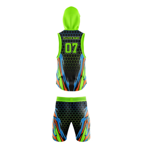 Lupin    Vente en gros Uniformes de sport 7 contre 7 à coupe classique avec logo imprimé par sublimation, nouveau design tendance, vêtements de sport pour hommes, uniformes 7 contre 7 OEM - Product Image 2