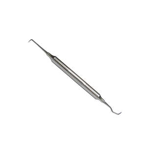 Détartreur dentaire double extrémité pour soins bucco-dentaires, grattoir à dents en acier inoxydable - Product Image 4