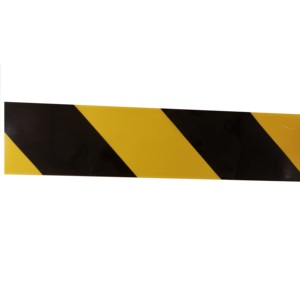 PE Barricade Tape 50mm x 500m <b>Red</b> White Non-Adhesive Waterproof Long Roll Hazard Control <b>Ribbon</b> - Product Image 1