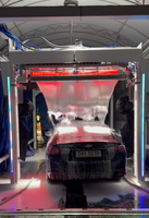 Lave-auto automatique sans contact à prix d'usine avec bras de levage ultrasonique, équipement de lavage de voiture robotisé à 360 degrés