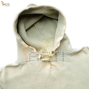 Couleur unie meilleure vente Sunfade Hoodies sur la taille pull Top qualité meilleur prix Sunfade Hoodies - Product Image 3