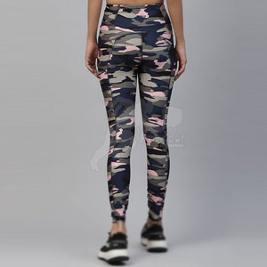 กางเกงเลกกิ้งออกกำลังกายสำหรับผู้หญิงเลกกิ้งกระชับพิมพ์ลายออกแบบได้ตามต้องการ - Product Image 3