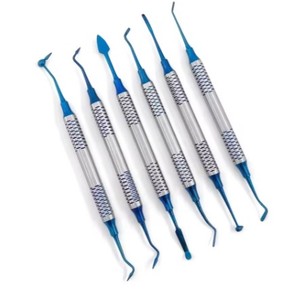 Kit de 6 Piezas de Instrumentos Dentales para Obturaciones, Espátula Manual para Resina Compuesta, Kit de Higiene, Herramienta de Odontología de Alta Calidad - Product Image 1