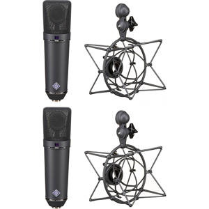 Huge Discount U 87 Ai MT Stereo Set Large-Diaphragm Multipattern <b>Condenser</b> <b>Microphone</b> (Black) - Product Image 6