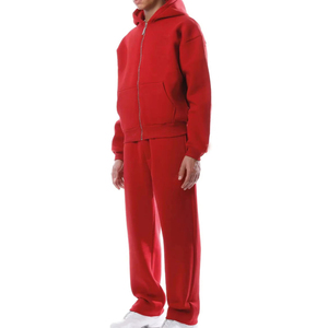 2025 Venta al por mayor personalizado Jogger Set para hombres Venta caliente Color personalizado transpirable Jogging Wear Zip Up Chándal para hombres - Product Image 5