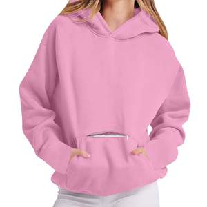 Sudaderas con Capucha Extra Grandes para Mujer, Lisas, Personalizadas, de Alta Calidad, Hombros Caídos, Ajuste Holgado, Cómodas, 480 GSM - Product Image 2