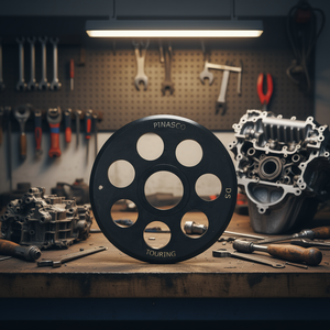 Panier d'embrayage renforcé à 7 ressorts avec anneau pour transmissions de moto - Product Image 3