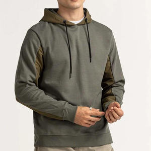 Sweat à capuche en éponge française 100% coton de haute qualité pour hommes pull coupe ample avec col à capuche sweat-shirt lourd pour l'hiver - Product Image 3